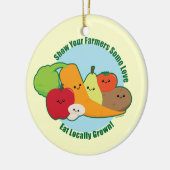 Bauers-Markt Keramik Ornament (Links)