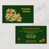 Bauers-Markt Visitenkarte (Vorne/Hinten)