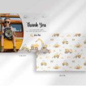 Baufahrt Geburtstag Danke Karte