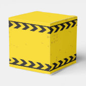 Baufahrzeug Coole Jungs Geburtstagspartei Geschenkschachtel (Rückseite)