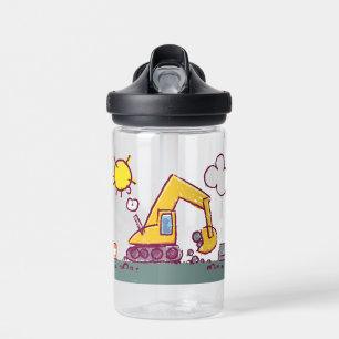 Baufahrzeug für Kinder Trinkflasche