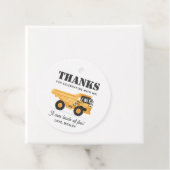 Baufahrzeug Geburtstag Geschenkanhänger (Beispiel)