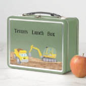 Baufahrzeug - kundenspezifischer Lunch Box (Beispiel)