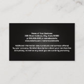 Baufahrzeug | Real Anwesen Builds Visitenkarte (Rückseite)