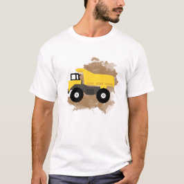 Baufahrzeug-Schlamm T-Shirt