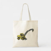 Baufahrzeug-Totbeutel Tragetasche (Rückseite)