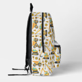 Baufahrzeuge Bedruckter Rucksack (Links)