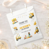 Baufahrzeuge Schubkarren Geschenktütchen (Ausgeschnitten)