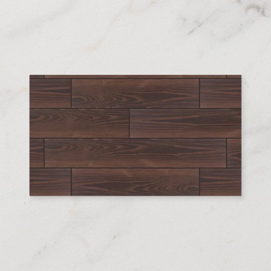 Baufirma Holding Business Card Visitenkarte (Rückseite)