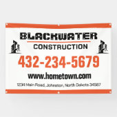 Baufirma Kommerziell und wohnlich Banner (Horizontal)