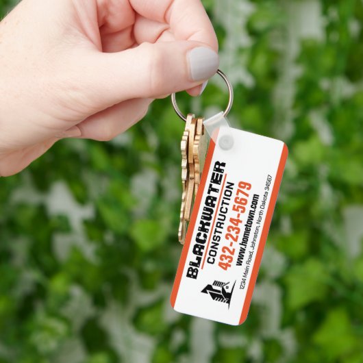 Baufirma Kommerziell und wohnlich Schlüsselanhänger (Hand)