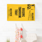 Baufirma | Yellow Crane Industrial Banner (Insitu)