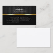 Baufirmenkarte dunkle Textur Visitenkarte (Vorne/Hinten)