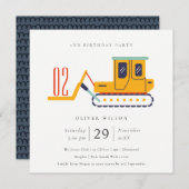 Baugabel für jedes Alter Geburtstag Einladung (Vorne/Hinten)