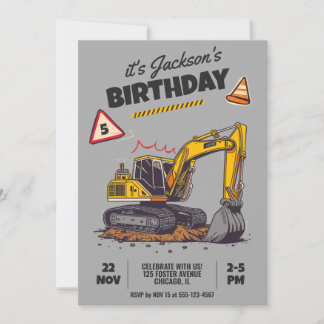 Baugeachtete Geburtstagspartei Einladung