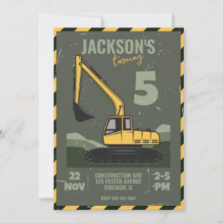 Baugeachtete Geburtstagspartei Einladung