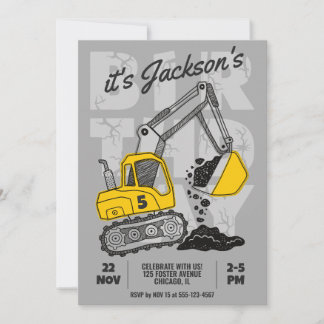 Baugeachtete Geburtstagspartei Einladung