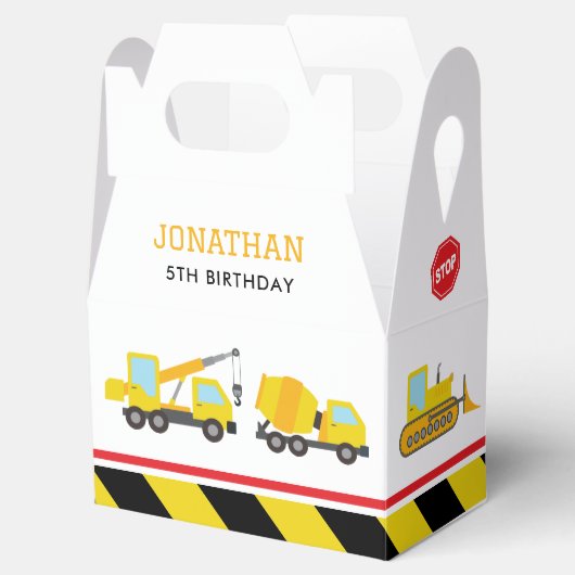 BAUGeburtstag Geschenkschachtel (Geöffnet)