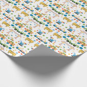 Baugedachte Geschenkpapier (Ecke)