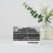 Baugerüst B&W Visitenkarte (Stehend Vorderseite)