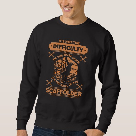 Baugerüst Sweatshirt (Vorderseite)