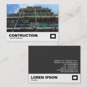 Baugerüst Visitenkarte (Vorne/Hinten)