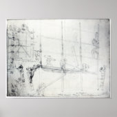 Baugerüste außerhalb des Craig House Poster (Vorne)