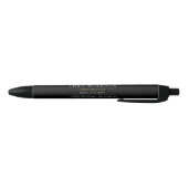 Baugesellschaft Black Gold Pen Kugelschreiber (Unterseite)
