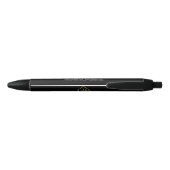 Baugesellschaft Black Gold Pen Kugelschreiber (Rückseite)