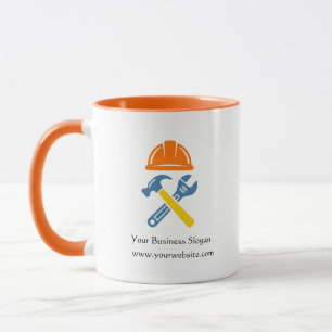 Baugesellschaft Geschäfts-Logo-Tasse Tasse
