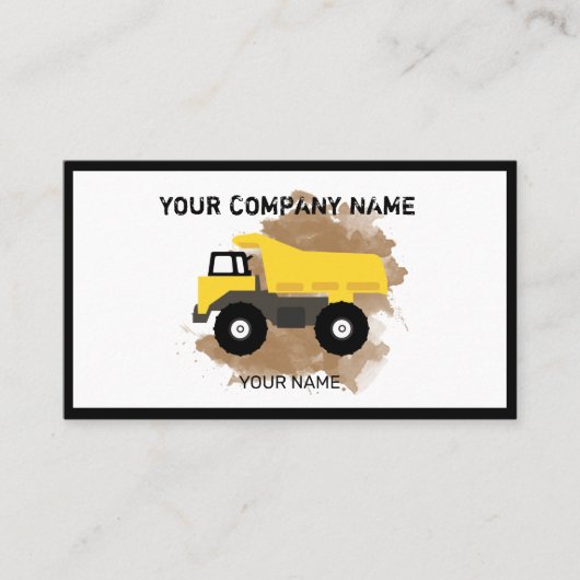 Baugestänge Visitenkarte (Vorderseite)