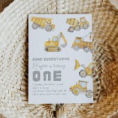 Baugewerbe 1. Geburtstag Einladung