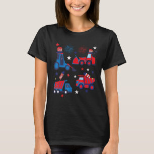 Baugewerbe am 4. Juli viertes Kleinkind B T-Shirt