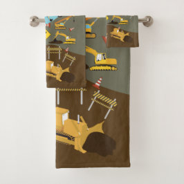 Baugewerbe Badhandtuch Set