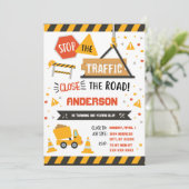 Baugewerbe Einladung (Stehend Vorderseite)