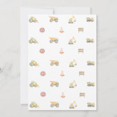 Baugewerbe Einladung (Rückseite)