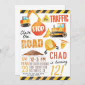 Baugewerbe Einladung (Vorne/Hinten)