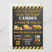 Baugewerbe Einladung (Vorderseite)