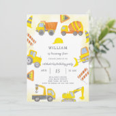 Baugewerbe Einladung (Stehend Vorderseite)