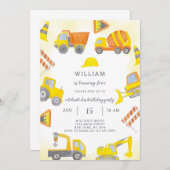 Baugewerbe Einladung (Vorne/Hinten)