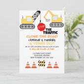 Baugewerbe Einladung (Stehend Vorderseite)