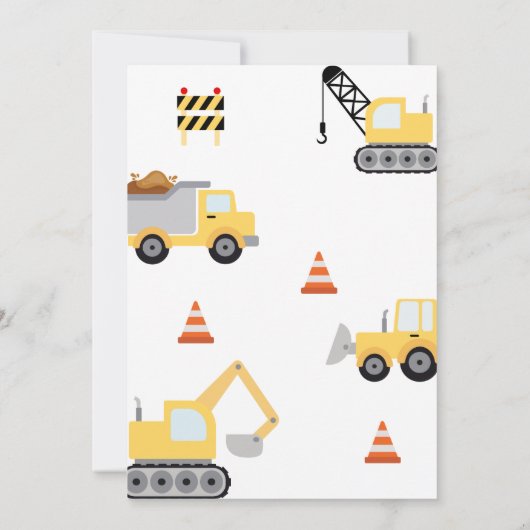 Baugewerbe Einladung (Rückseite)