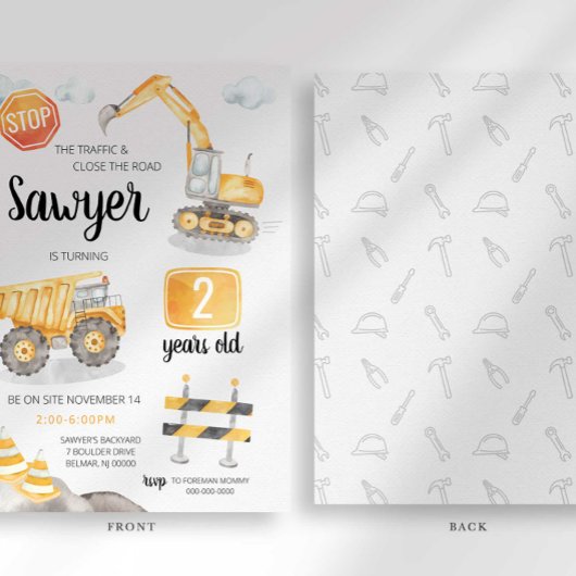 Baugewerbe Einladung