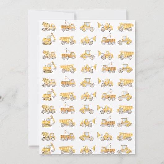 Baugewerbe Einladung (Rückseite)