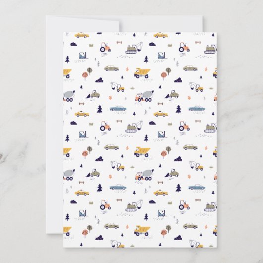 Baugewerbe Einladung (Rückseite)