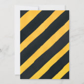 Baugewerbe Einladung zum 3-jährigen Geburtstag (Rückseite)