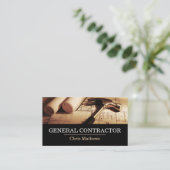Baugewerbe für Generalunternehmer C Visitenkarte (Stehend Vorderseite)