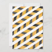 Baugewerbe Geburtstag Einladung Dump Truck Party (Rückseite)