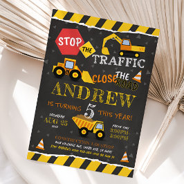 Baugewerbe Geburtstag Einladung Junge