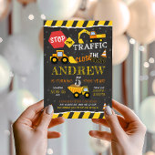 Baugewerbe Geburtstag Einladung Junge